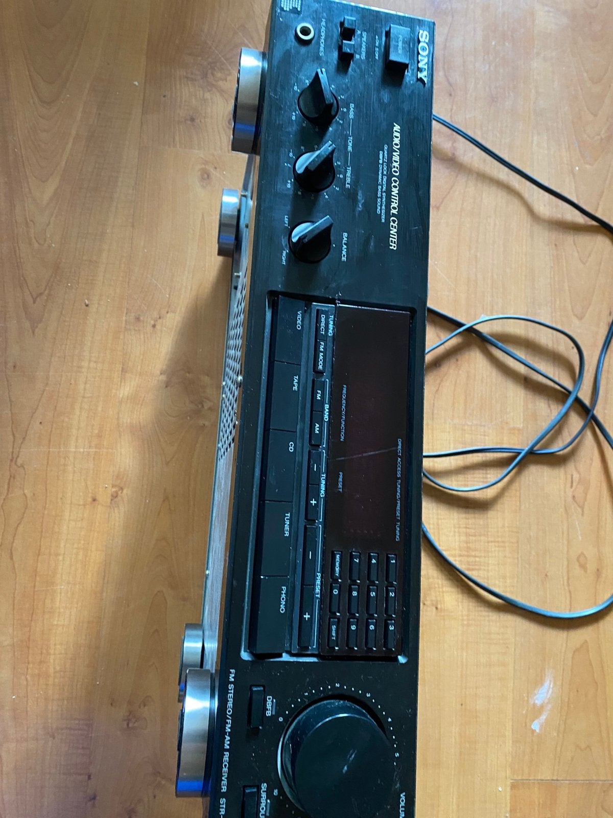 Sony STR-AV220 2*40w FM/AM Stereo Receiver Versterker, Ophalen of Verzenden, Gebruikt, Audio