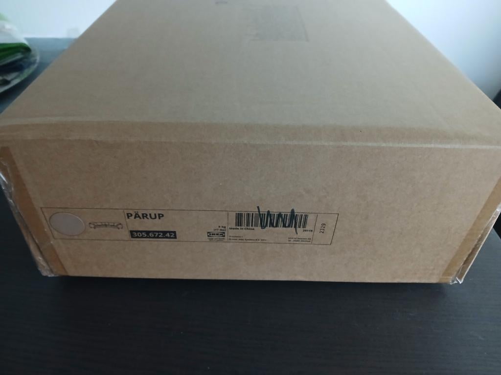 Ikea Parup, hoes 4-zits hoekbank. Vissle geelbruin., Ophalen of Verzenden, Nieuw, Wit, Overige typen