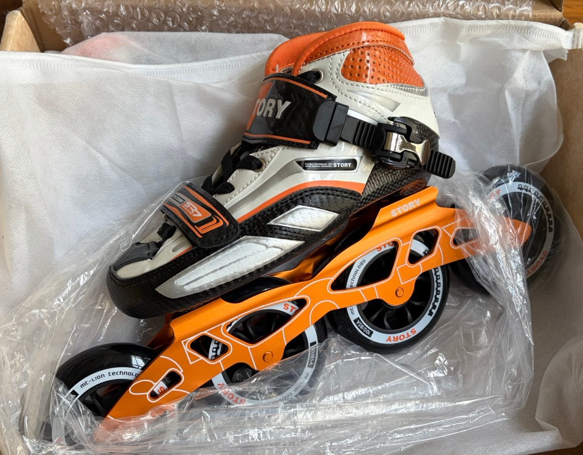 Story ‘Shadow’ in-line skeelers, maat 37, NIEUW in doos, Overige merken, Nieuw, Ophalen of Verzenden, Inline skates 4 wielen