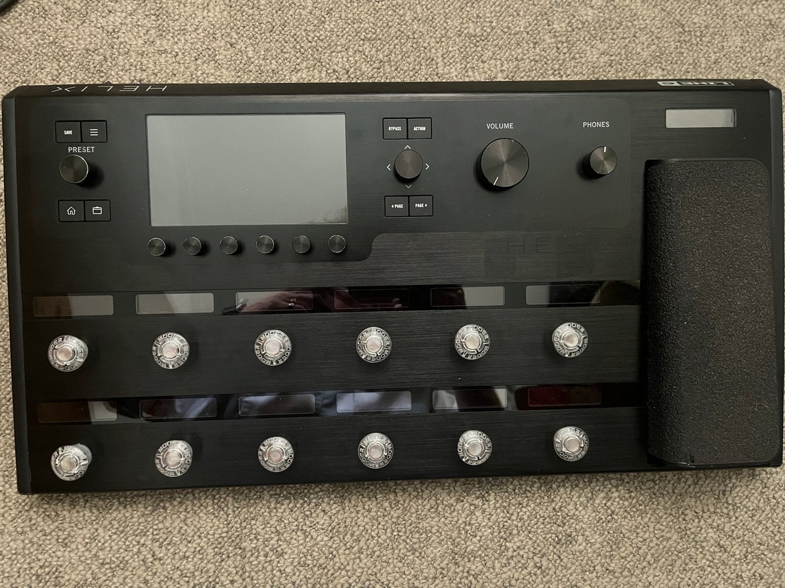 Line6 Helix floor, Ophalen of Verzenden, Gebruikt, Multi-effect