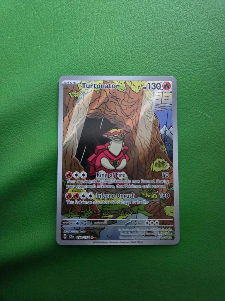 Turtonator #146 Full Art Pokémon Kaart, Ophalen of Verzenden, Zo goed als nieuw, Losse kaart, Foil