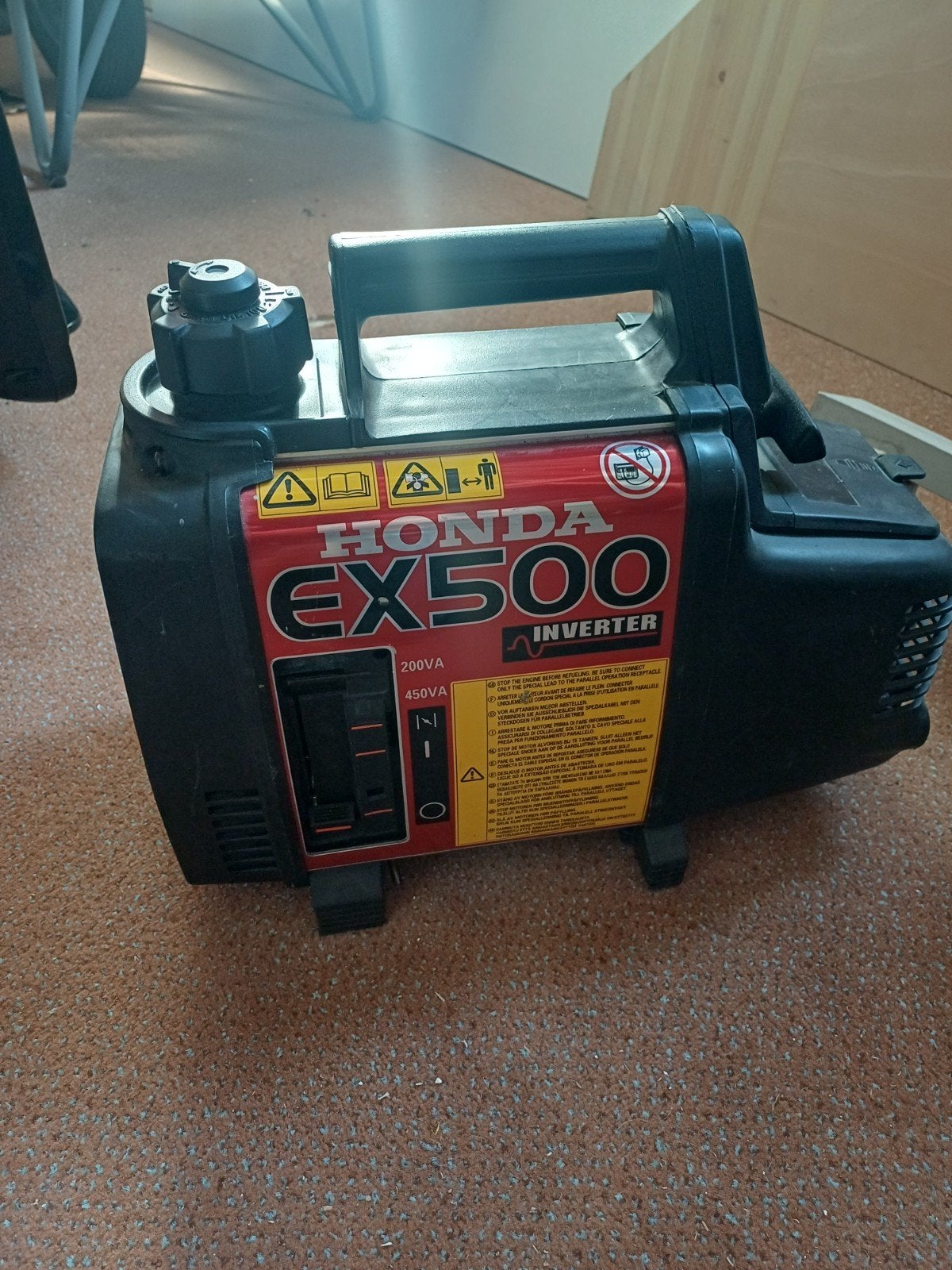 honda ex500 aggregaat generator, Ophalen