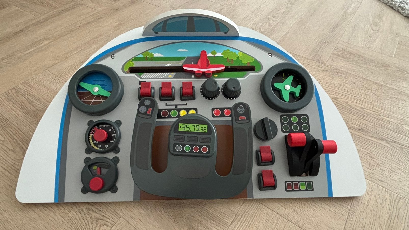 Airplane Cockpit Dashboard, Ophalen, Zo goed als nieuw