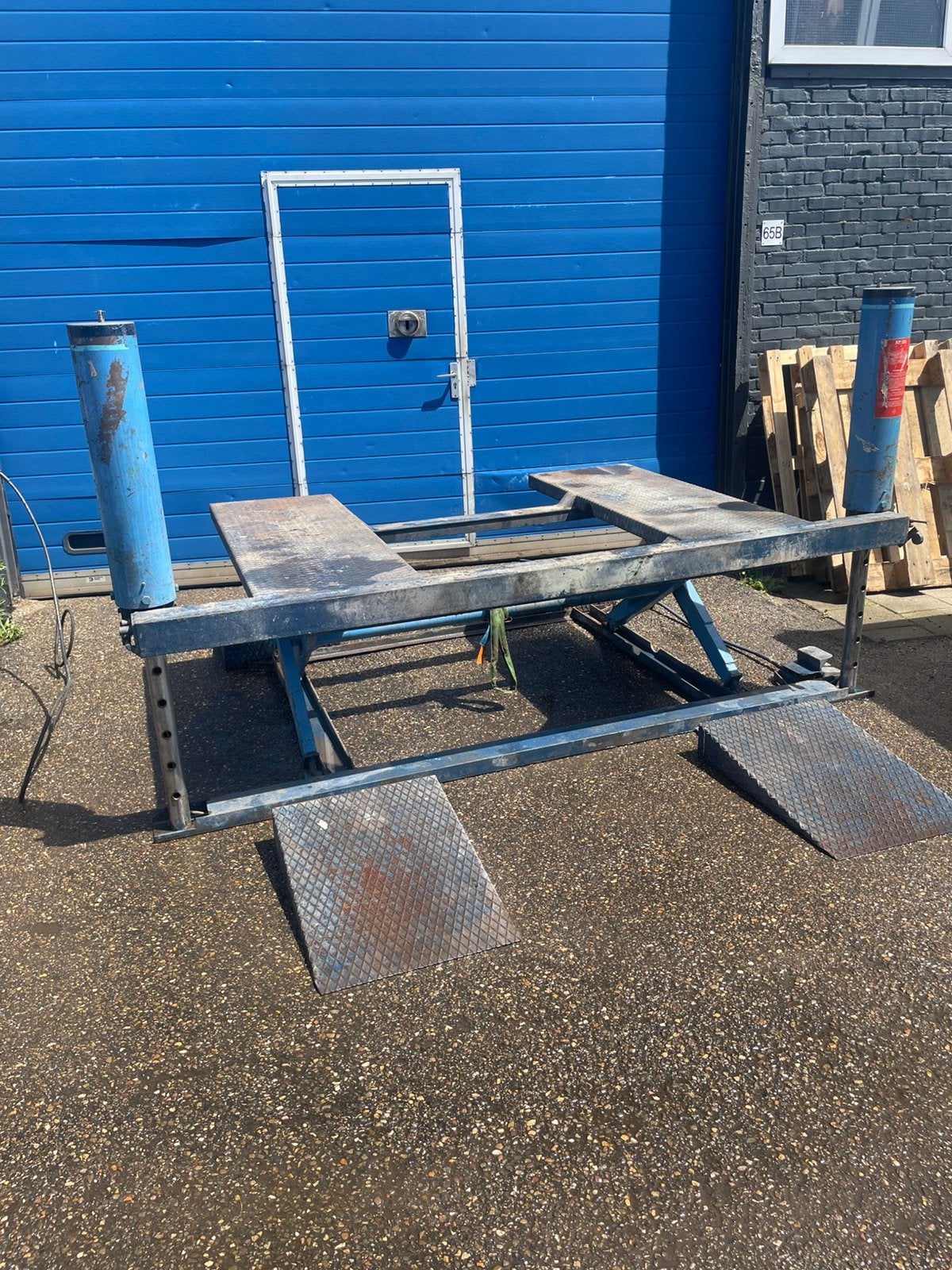 Ravaglioli poetsbrug 3000 kg op lucht, Auto diversen, Ophalen, Gebruikt