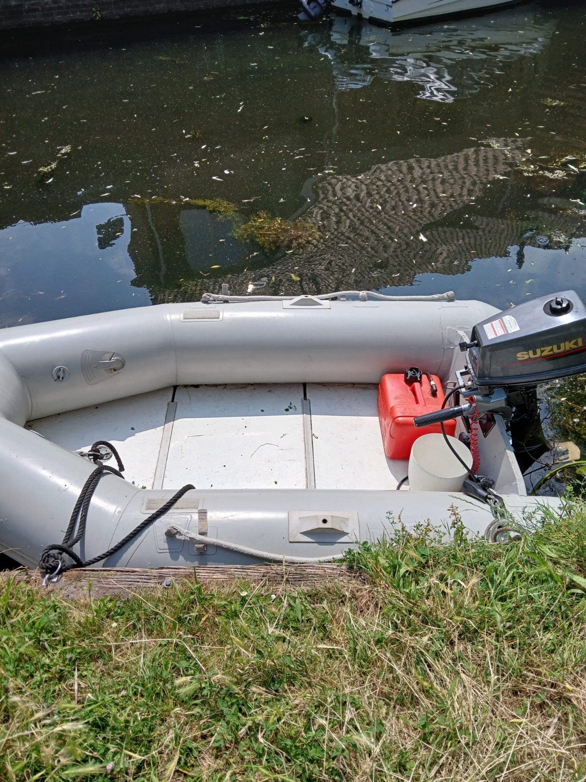 Zeppelin rubberboot, Watersport en Boten, Ophalen of Verzenden, Gebruikt, Motorboot