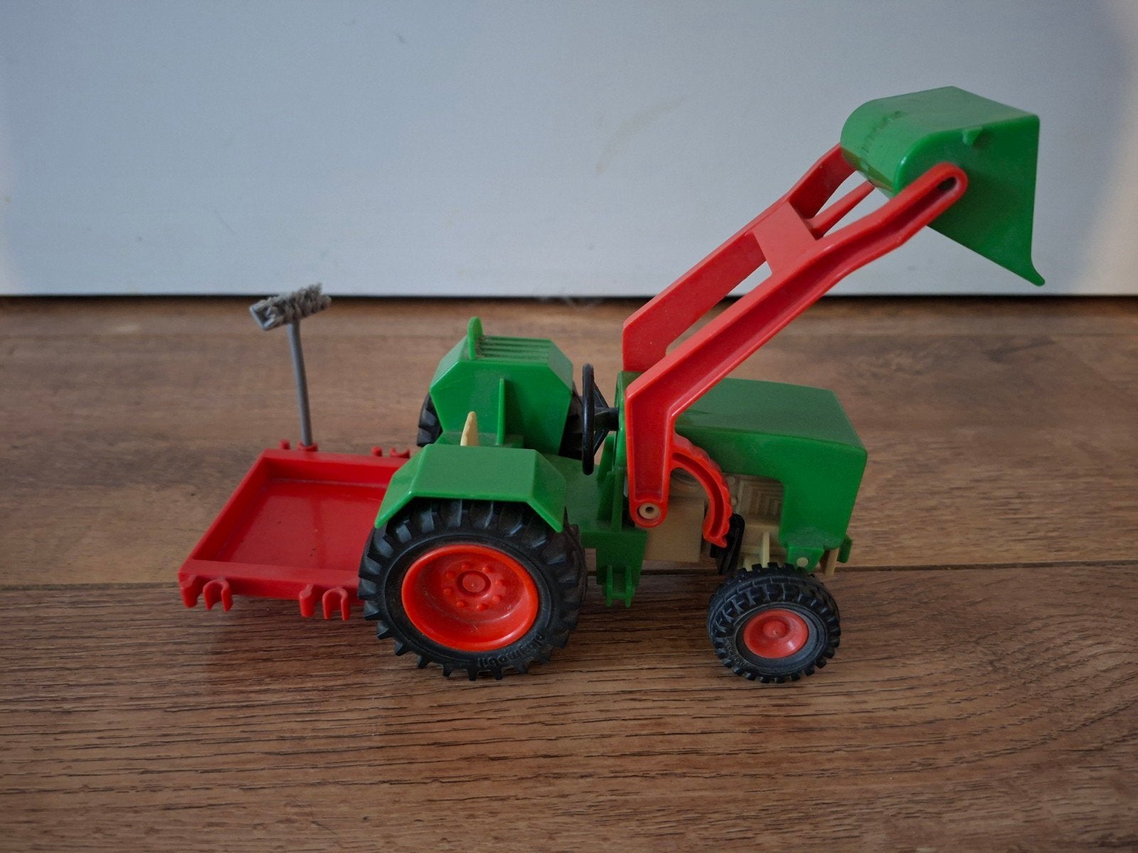 Playmobil Tractor met aanhanger en voorlader, Gebruikt, Complete set, Voertuig, Ophalen of Verzenden