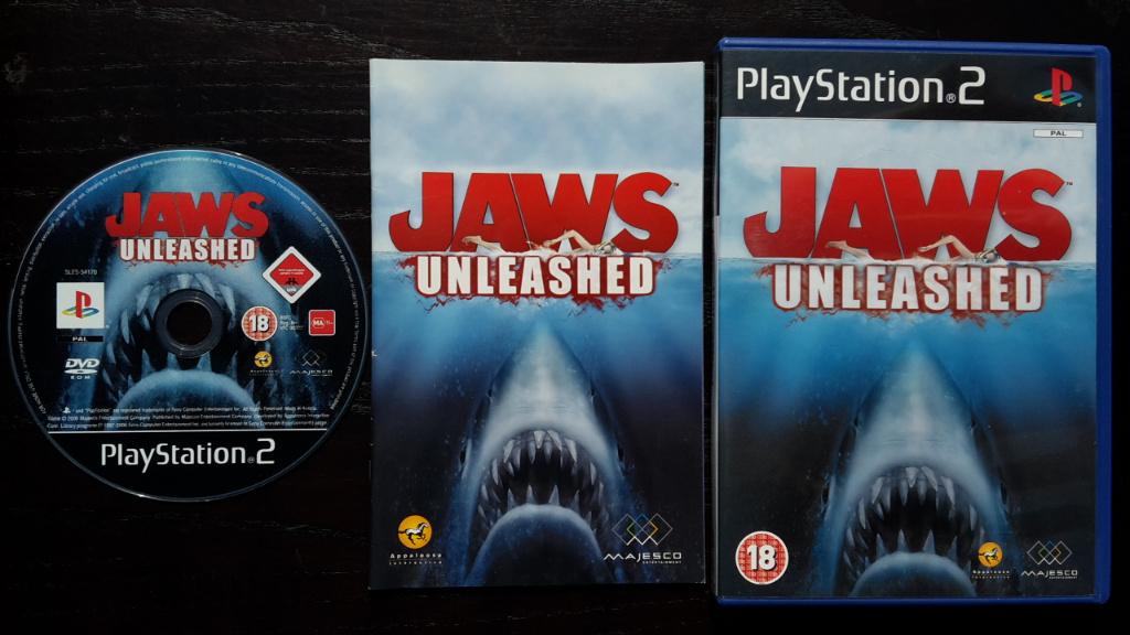 PS2 - Jaws Unleashed - PlayStation 2 Actie Game, Spelcomputers en Games, Games | Sony PlayStation 2, Avontuur en Actie, Vanaf 18 jaar