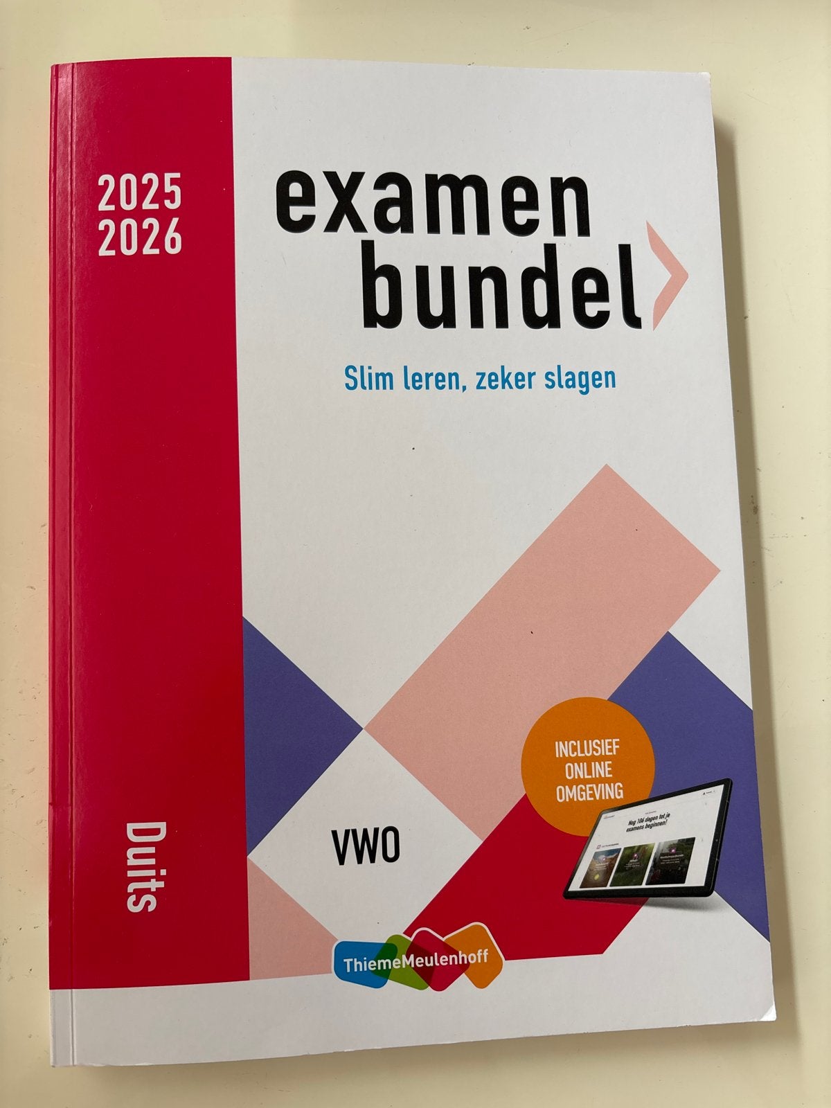Examenbundel Duits VWO 2025-2026, Boeken, Schoolboeken, Ophalen of Verzenden, Nieuw, VWO, Duits