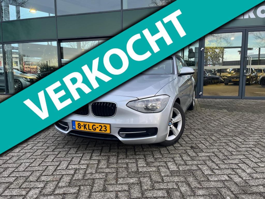 BMW 1-serie BMW 116i, Sportline, Navi, Led, Lichtmetalen vel, Auto's, 1-Serie, Euro 5, Gebruikt, 4 cilinders