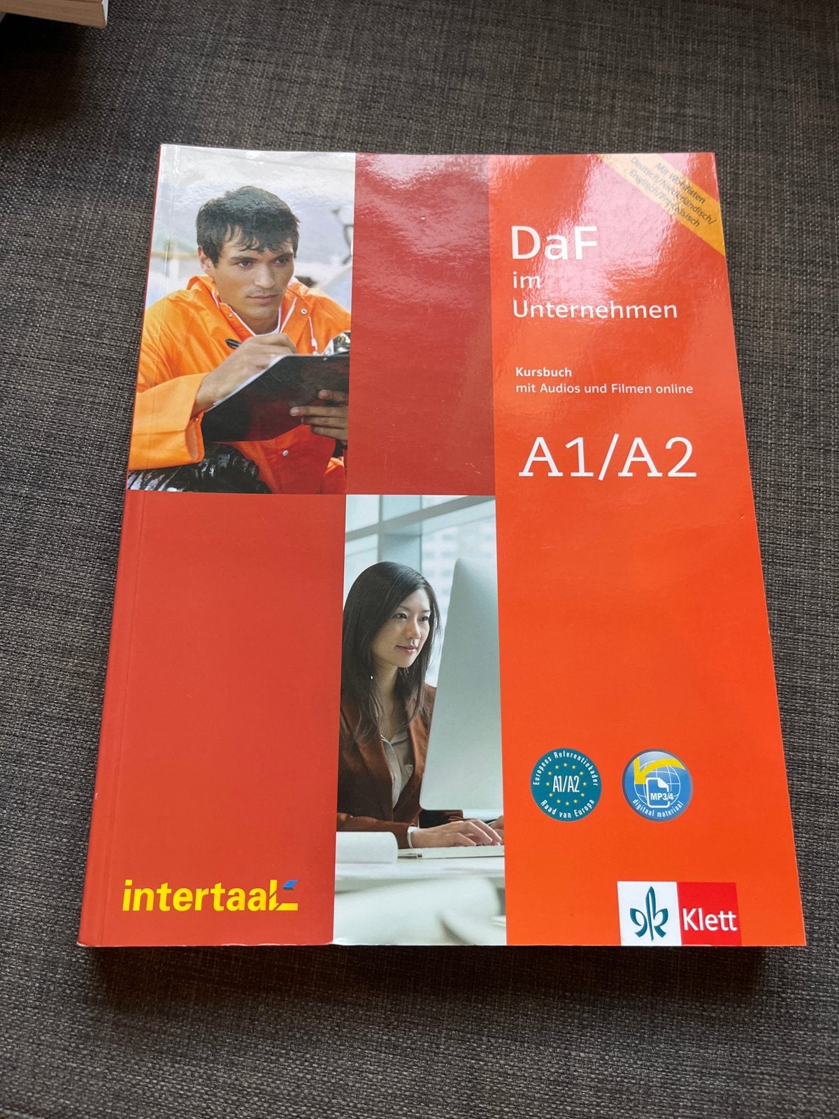 DaF im Unternehmen A1/A2 - Cursusboek Duits voor bedrijven, Boeken, Ophalen of Verzenden, Gamma, Zo goed als nieuw, Overige niveaus