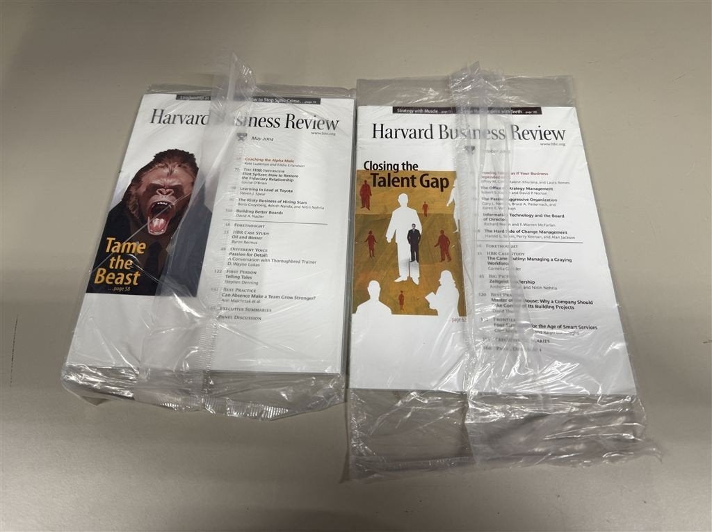 Harvard Business Review HBR Magazine oktober 2005 en mei 200, Boeken, Ophalen of Verzenden, Nieuw, Overige merken