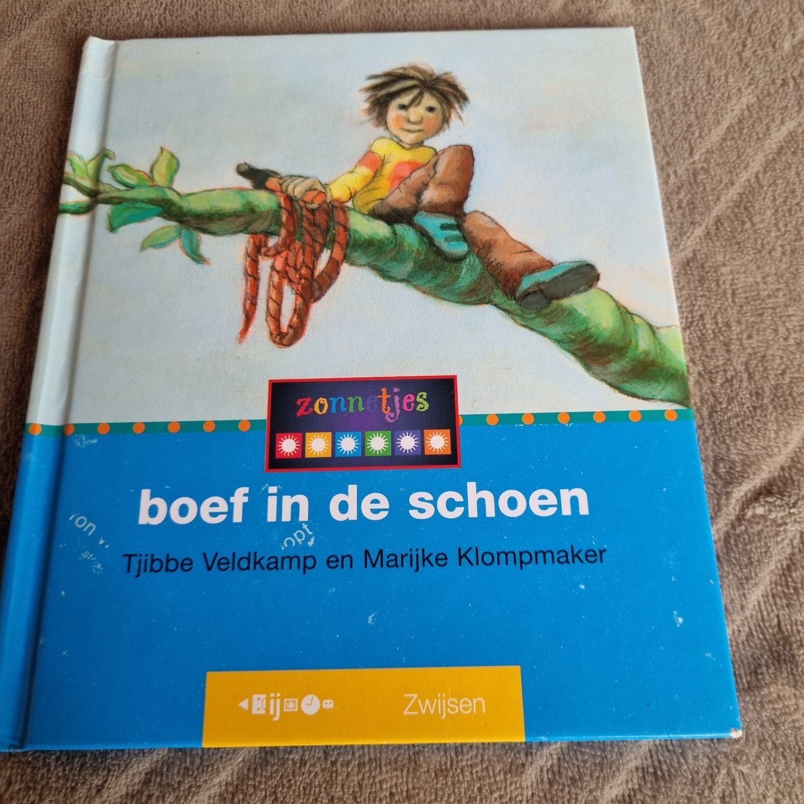 Veilig leren lezen Boef in de schoen - Zonnertjes - Tjibbe V, Ophalen of Verzenden, Fictie algemeen