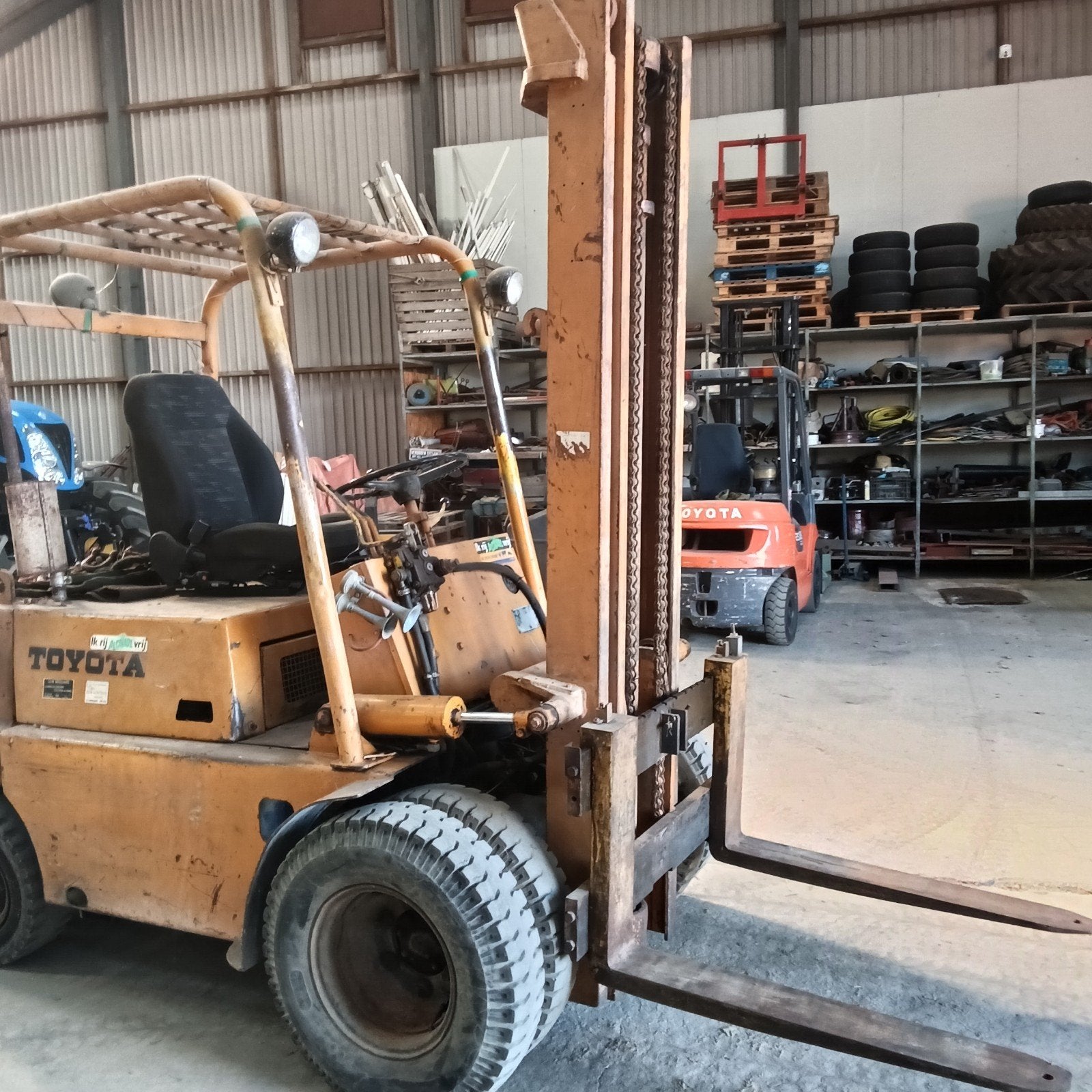 Toyota 3t heftruck, Ophalen of Verzenden