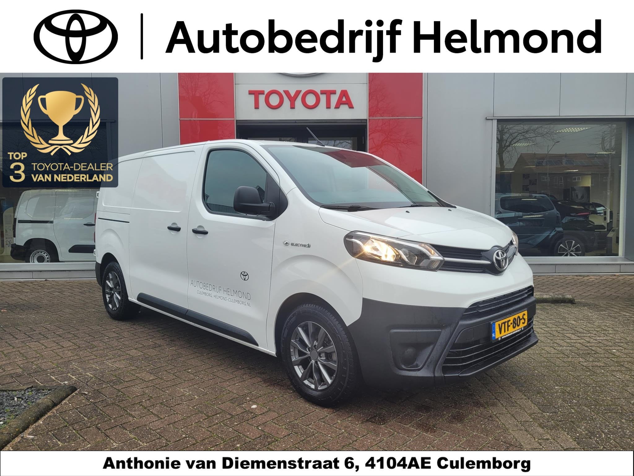 Toyota PROACE Electric Worker Extra Range Navigator BTW auto
