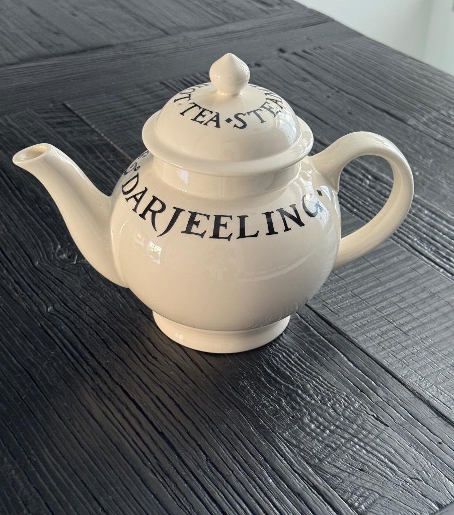 Emma Bridgewater Theepot - Black Toast, Overige typen, Ophalen of Verzenden, Zo goed als nieuw, Overige stijlen