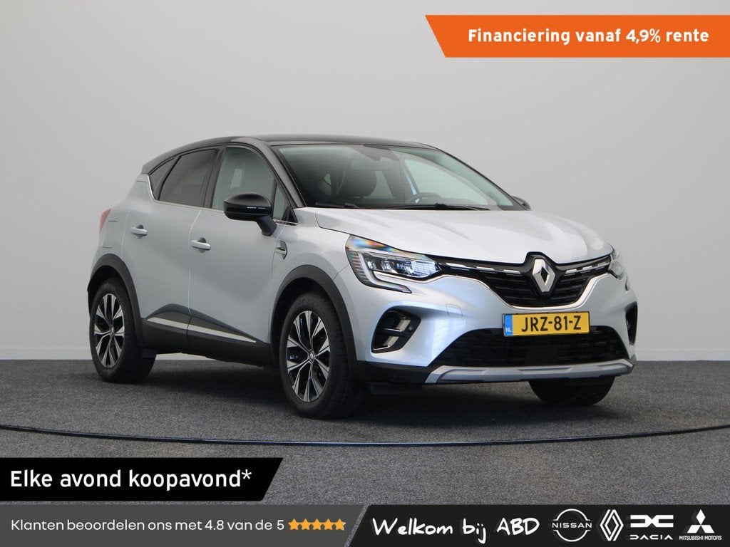 Renault Captur E-Tech Hybrid 145pk Techno | Grootscherm navi, Auto's, Renault, Gebruikt, 715 kg, Bedrijf, Hybride Elektrisch/Benzine