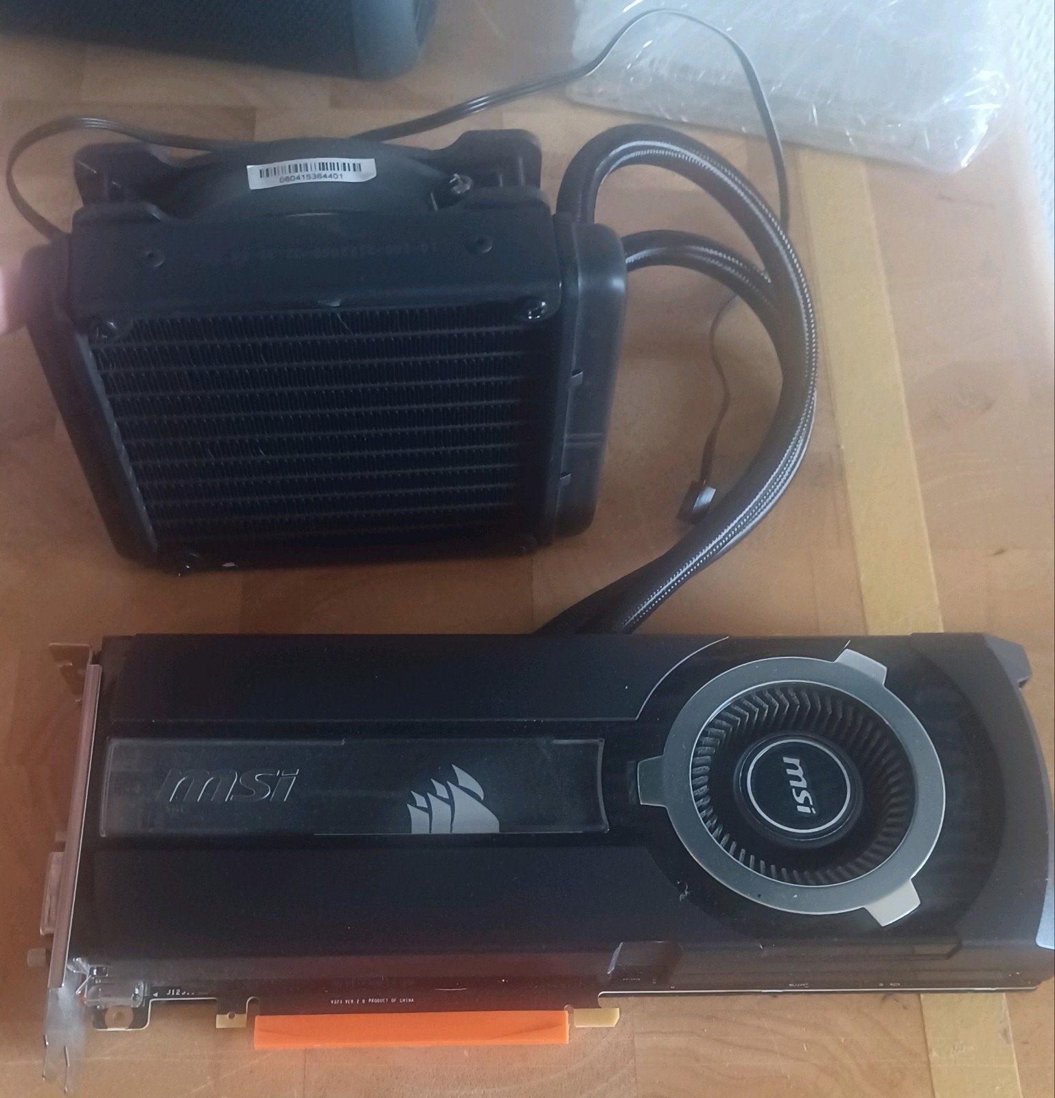 MSI GTX 980 TI Sea Hawk, Computers en Software, Videokaarten, Gebruikt, Ophalen of Verzenden, GDDR5, Overige typen
