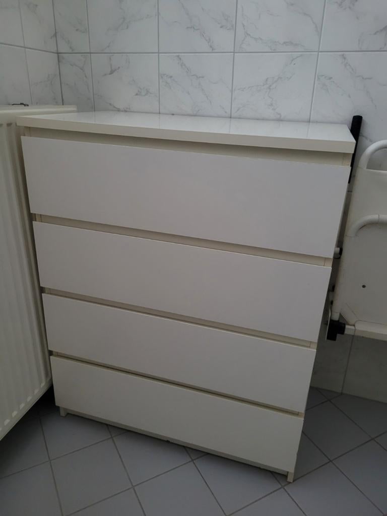 Ikea laden kast 4 laden, Gebruikt, Minder dan 100 cm, 25 tot 50 cm, 50 tot 100 cm