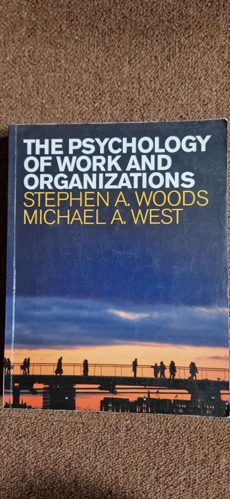 The Psychology of Work and Organizations - Stephen A. Woods, Stephen A. Woods, Michael A. West, Zo goed als nieuw, Gamma, HBO