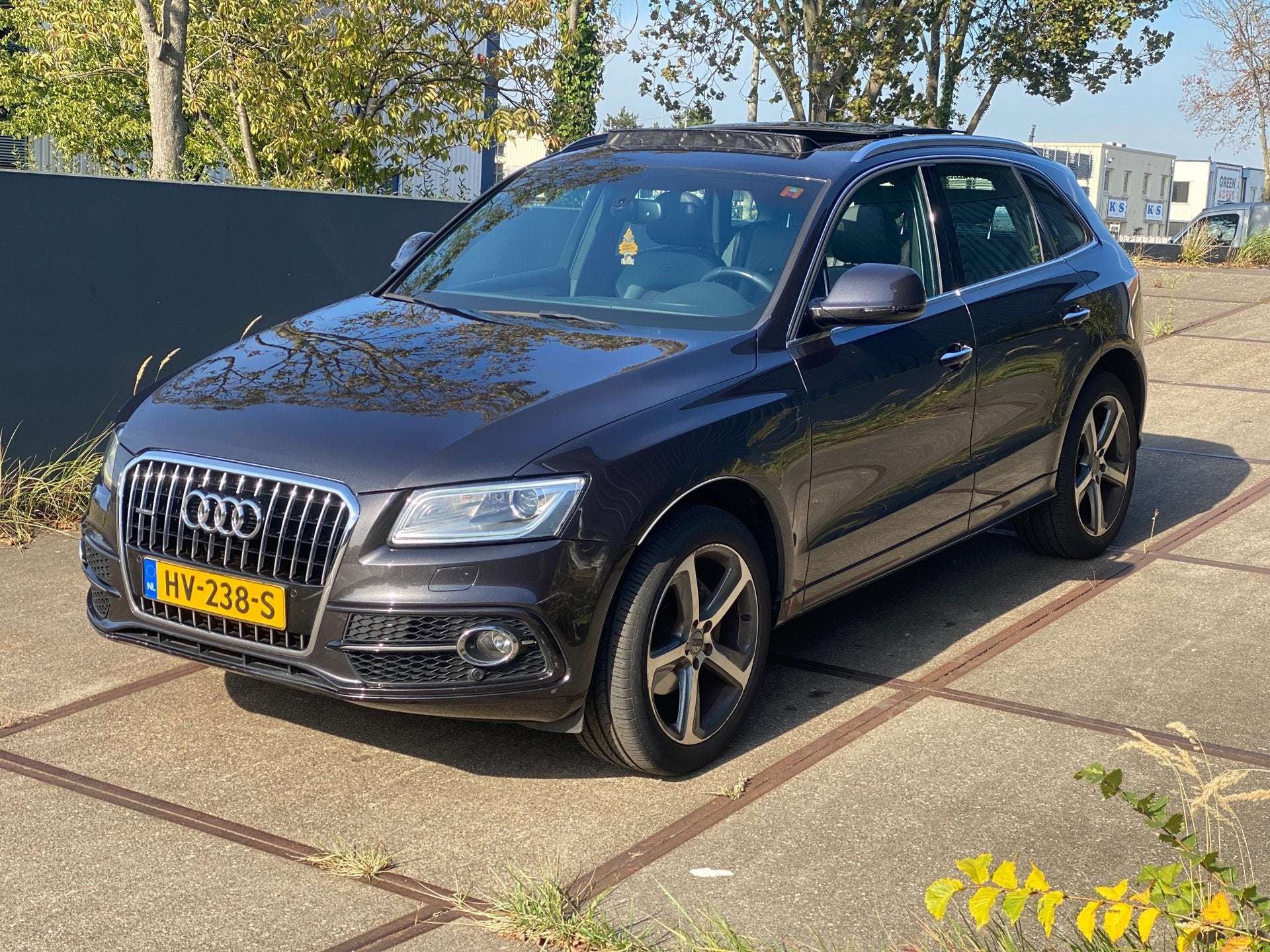 Audi Q5 2.0 TFSI quattro Sport Edition 3X S-Line Pano Leer 2, Auto's, Dealer onderhouden, Gebruikt, Euro 6, 4 cilinders