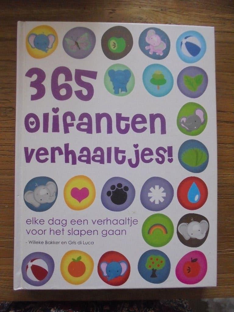 365 Olifanten verhaaltjes!, Ophalen of Verzenden, Zo goed als nieuw, Willeke Bakker, Sprookjes