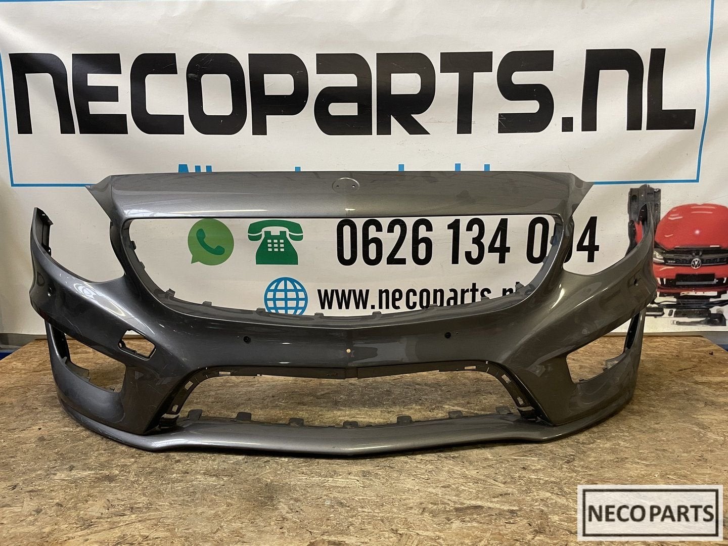 MERCEDES B KLASSE W246 AMG VOORBUMPER ALLES LEVERBAAR !!, Gebruikt, -, Ophalen of Verzenden, Spatbord