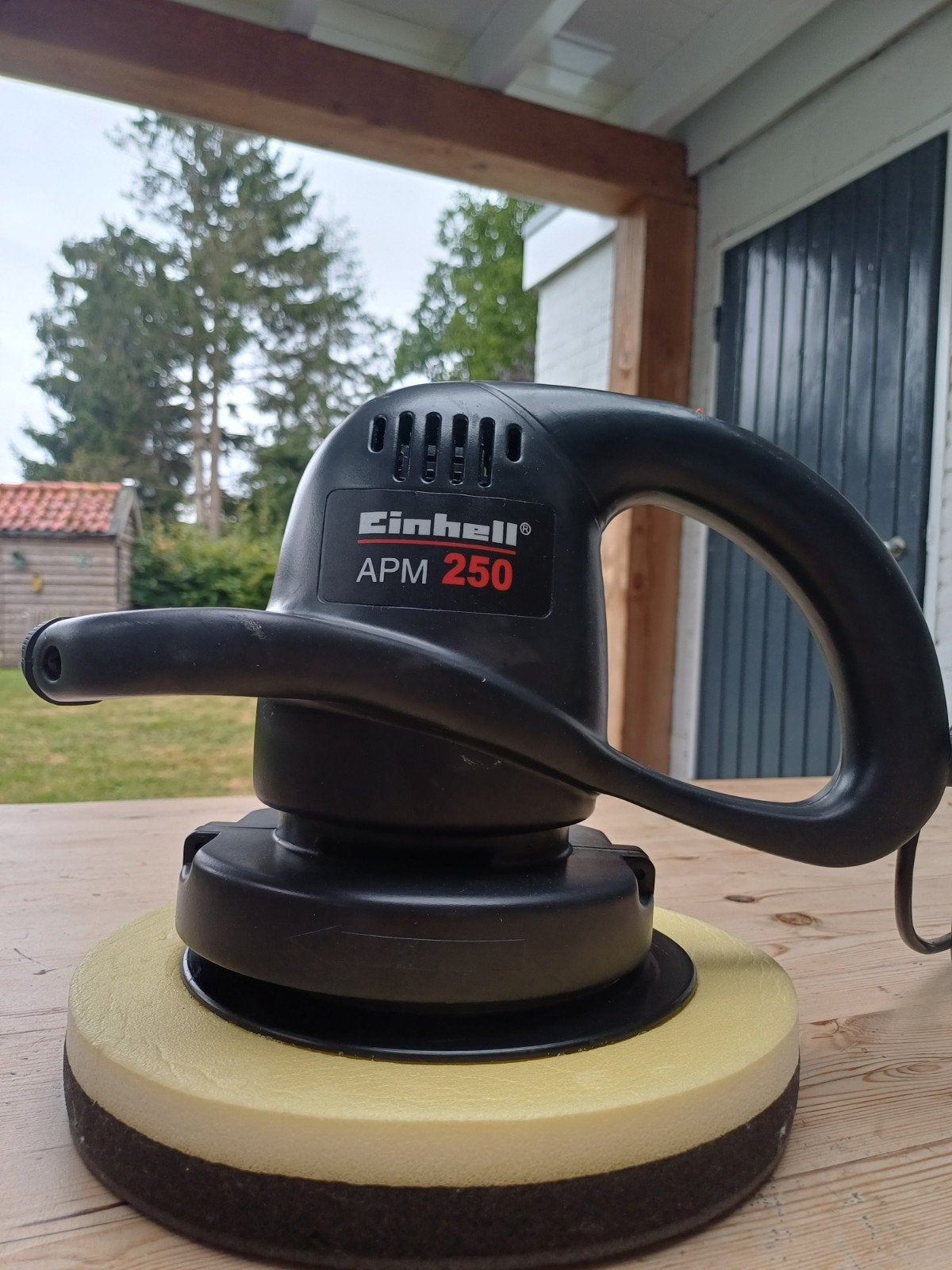 Einhell APM 250 Polijstmachine - 150W, Ophalen of Verzenden, 1200 watt of meer, Bandschuurmachine