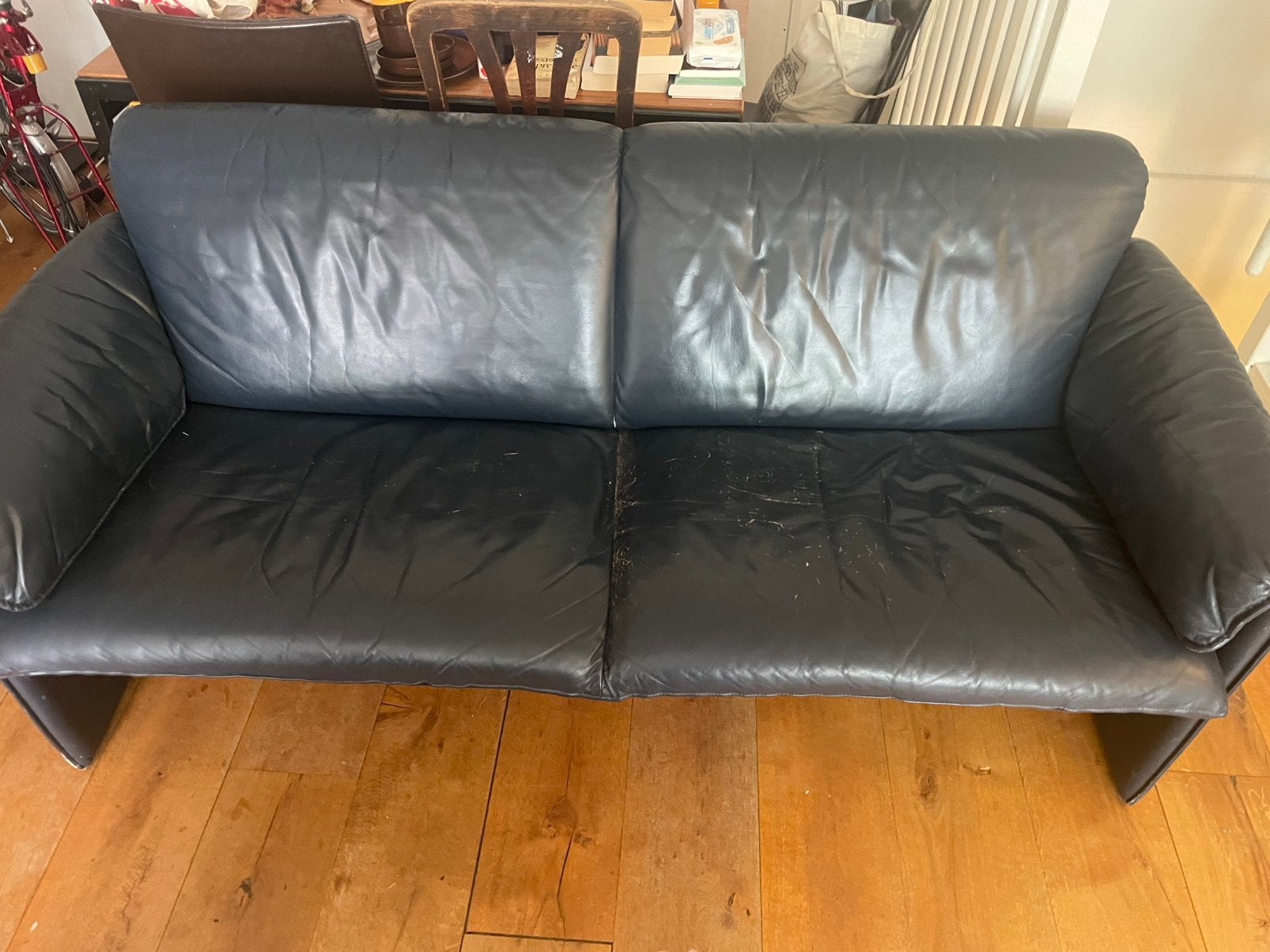 Leolux Bora Bora 2-zits bank, Huis en Inrichting, Banken | Bankstellen, Ophalen, Gebruikt, 75 tot 100 cm, Tweepersoons