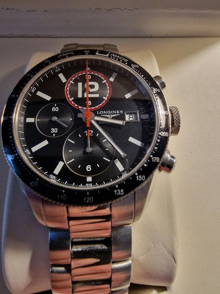longines, Staal, Staal, Polshorloge, Zo goed als nieuw