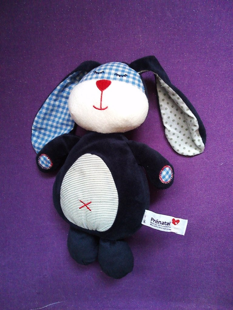PRÉNATAL Knuffel KONIJN MIX MATCH. 28 CM **Nieuw**, Prénatal, Ophalen of Verzenden, Met label, Middelgroot (20 tot 80 cm)
