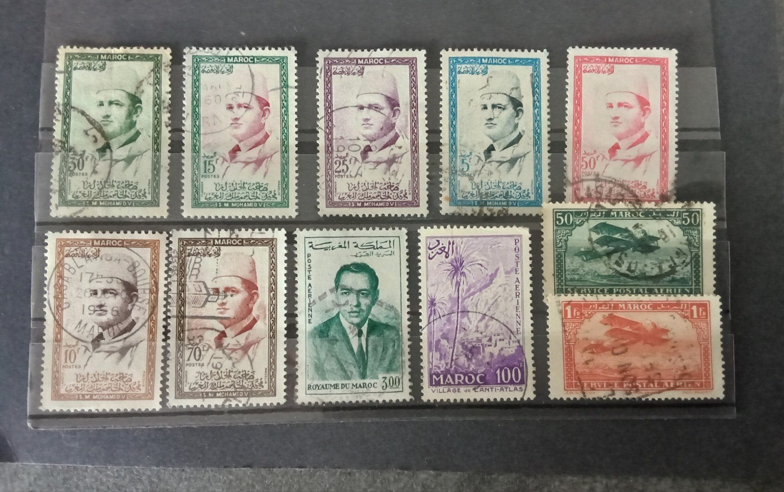 kavel Marokko 1, Verzenden, Overige landen, Gestempeld