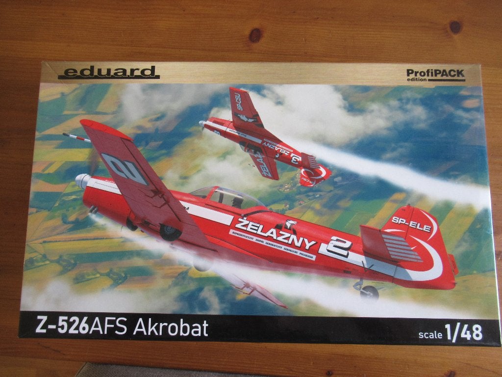 Zlin Z-526AFS Akrobat (Eduard 1/48) profipack, Overige merken, Nieuw, Ophalen of Verzenden, Groter dan 1:72