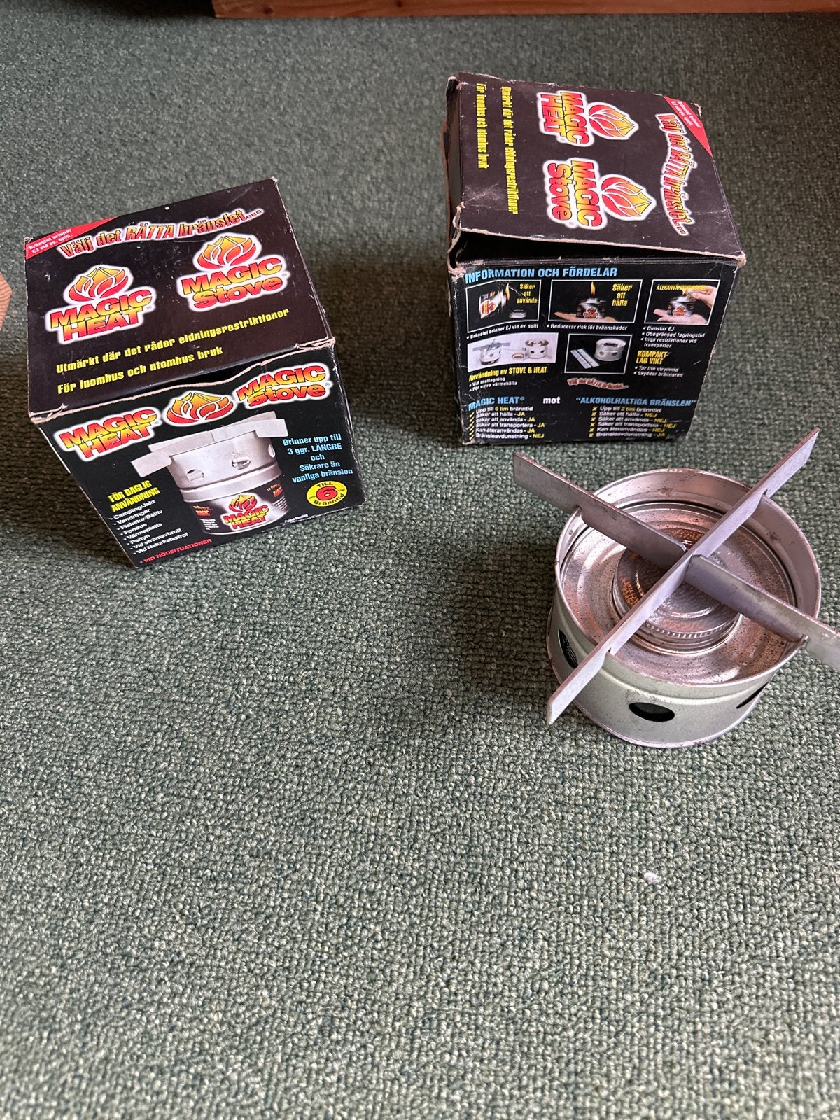 Magic Heat Stove - Draagbare brander voor kamperen, Caravans en Kamperen, Kampeeraccessoires, Ophalen, Nieuw