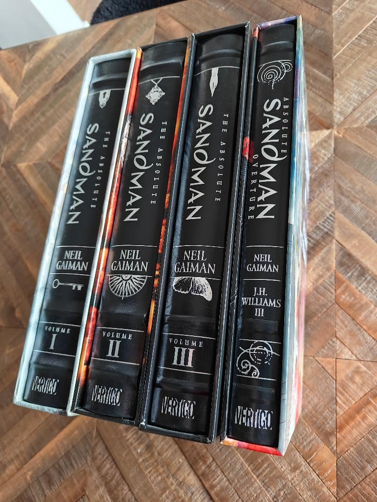 Absolute Sandman 1, 2, 3 & Overture - Neil Gaiman, Meerdere comics, Ophalen, Zo goed als nieuw, Europa