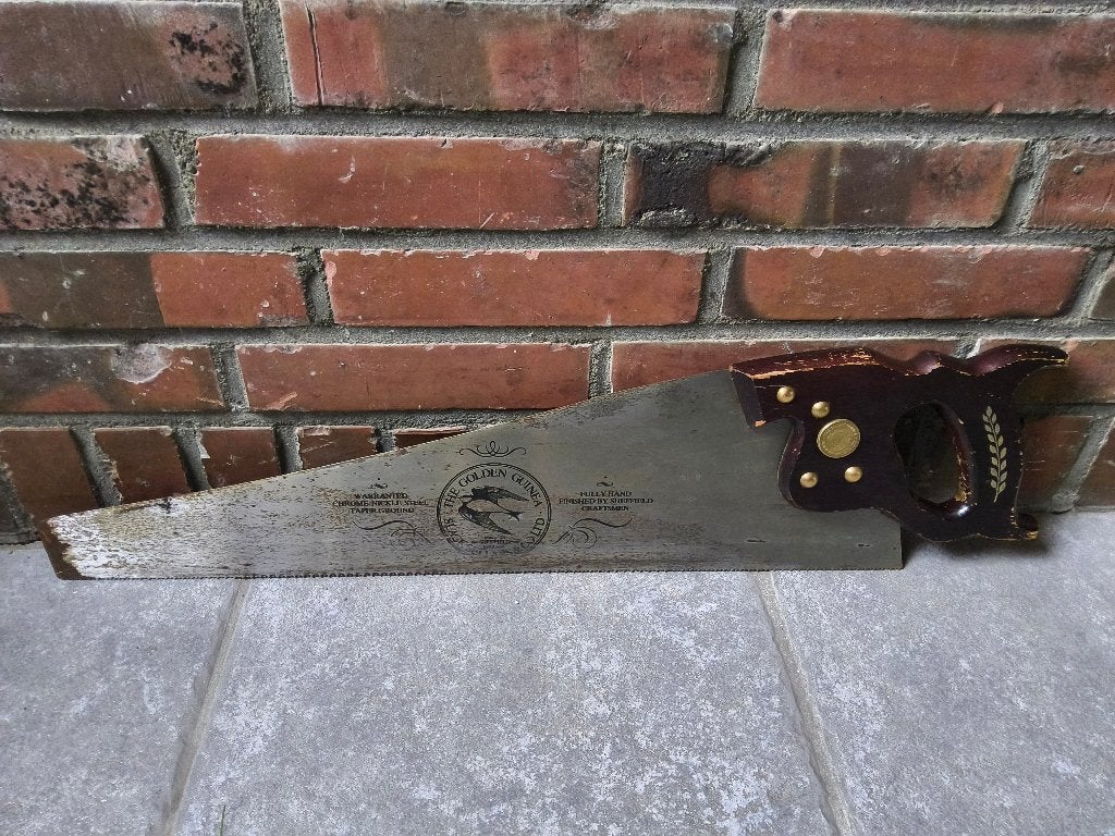 Antieke handzaag, Ophalen