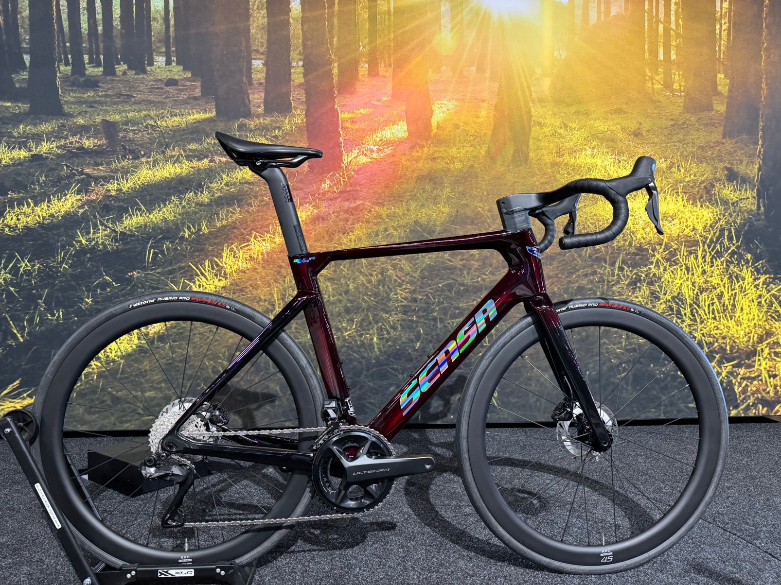 Sensa Giulia Supremo Ultegra Di2 55cm prachtige rode kleur, Overige merken, 28 inch, Carbon, Nieuw