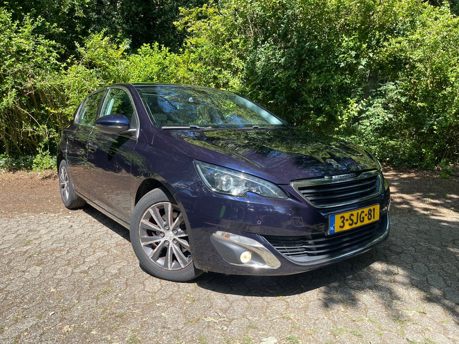 Peugeot 308 1.6THP 125PK | 2013 | Nwe APK | Goed onderhouden, Euro 5, Zwart, 4 cilinders, Blauw