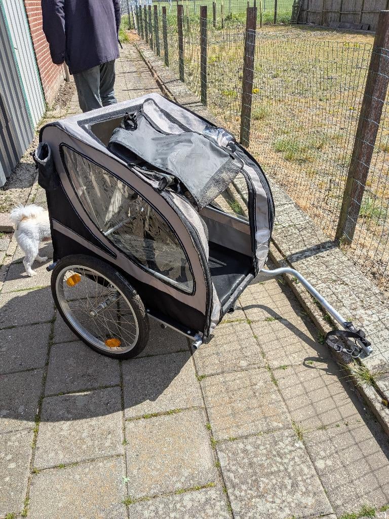 Honden fietsaanhanger, Fietsen en Brommers, Fietsaccessoires | Aanhangers en Karren, Ophalen, Opvouwbaar, Onbekend, 80 kg of meer