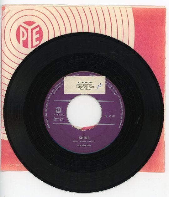 Single van Joe Brown uit 1961 - made in holland -, Gebruikt, 7 inch, Inclusief binnenhoes, Ophalen of Verzenden