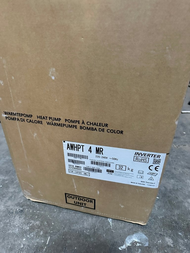 Remeha Elga Ace 4kW Hybride Warmtepomp – Nieuw in Doos, Overige typen, Nieuw, Ophalen of Verzenden, 60 tot 150 cm