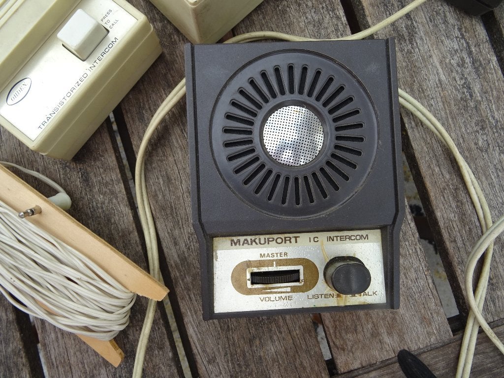 vintage intercom systeem, Ophalen of Verzenden, Gebruikt