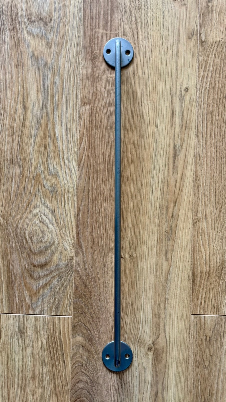 Ikea Grundtal (?) rek / stang 50cm, Gebruikt, Handdoekenrek, Zilver, Ophalen