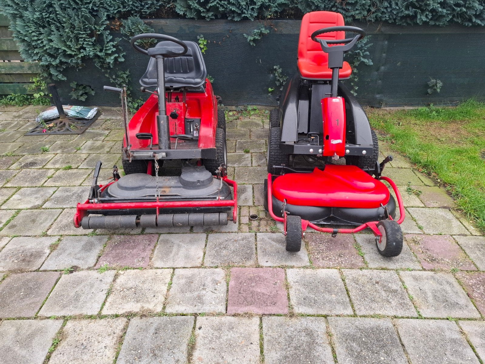 2 frontmaaier te koop zitmaaier, Tuin en Terras, Ophalen of Verzenden, Gebruikt