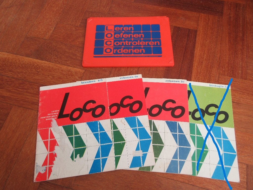 Loco Maxi : doos + 3 boekjes Rekenen groep 7, Ophalen of Verzenden, Gebruikt, Puzzelen