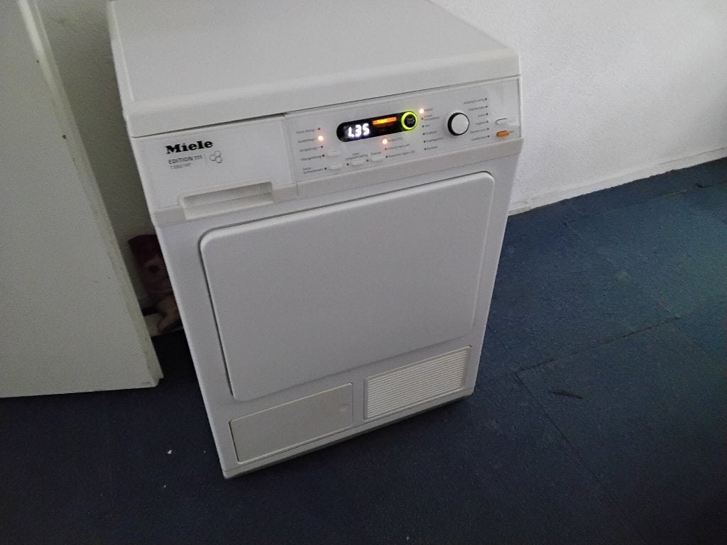 Miele wasdroger - Warmtepompdroger 8861 WP - Zeer Zuinig A++, Ophalen, 6 tot 8 kg, Anti-kreukfase, Zo goed als nieuw