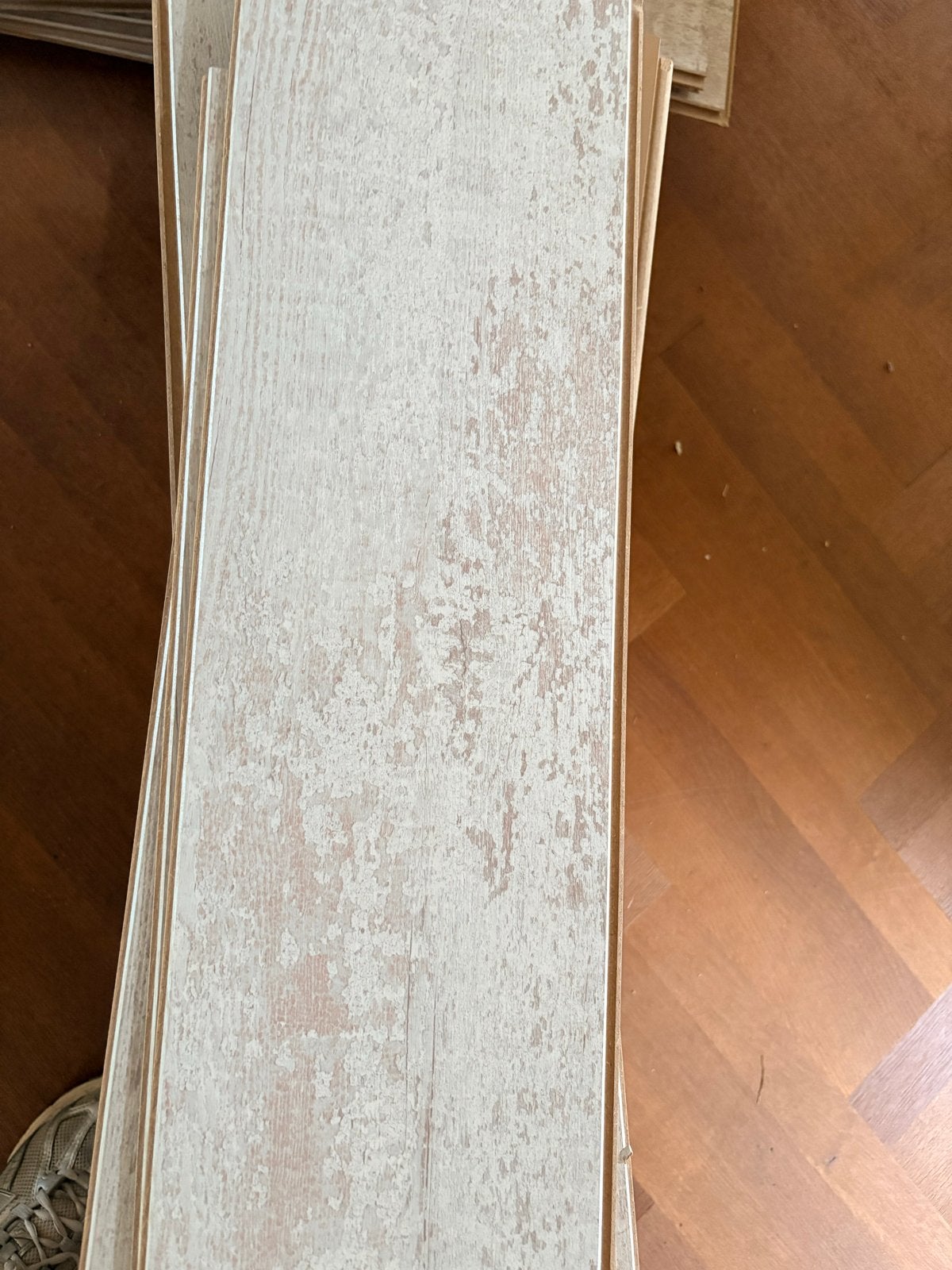 Laminaat +/- 21 m2 gratis af te halen, Ophalen, Gebruikt, 50 tot 150 cm, 10 m² of meer