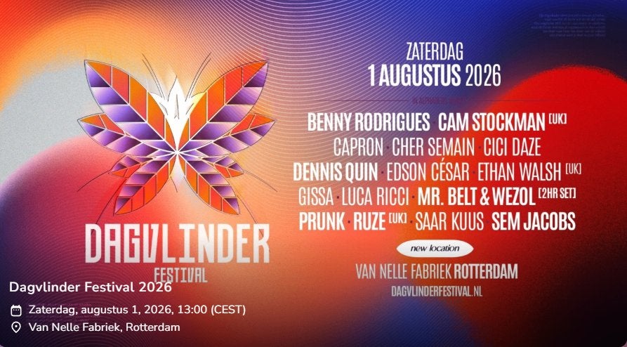 Dagvlinder festival 2026, Eén persoon