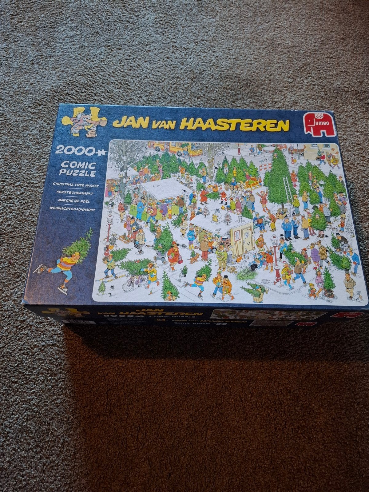 Jan van Haasteren Puzzels 2000 stukjes (3 stuks), Ophalen of Verzenden, Meer dan 1500 stukjes, Gebruikt, Legpuzzel