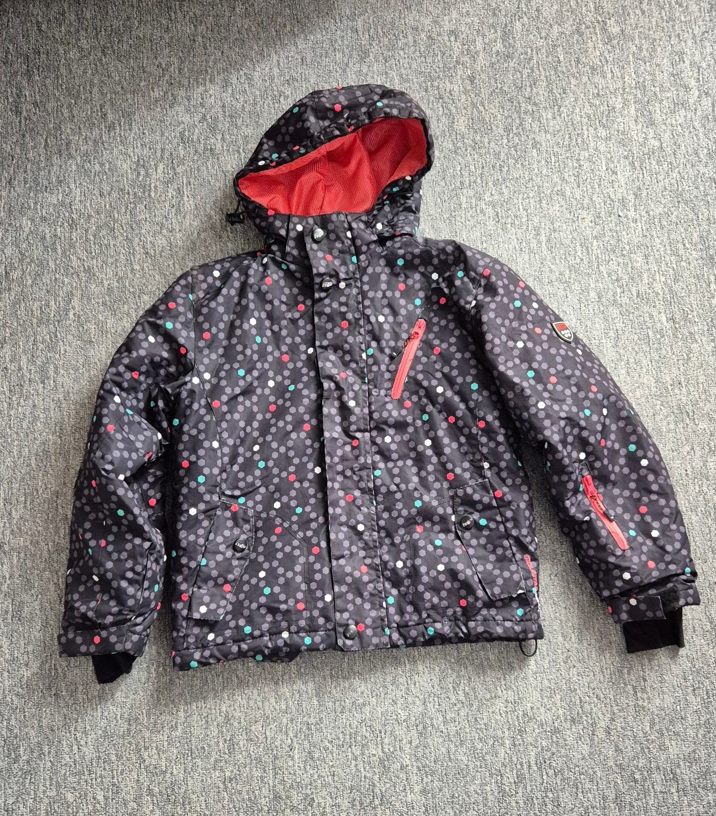 Mountain Peak Ski jas maat 152., Kinderen en Baby's, Kinderkleding | Maat 152, Zo goed als nieuw, Jas, Mountainpeak, Verzenden
