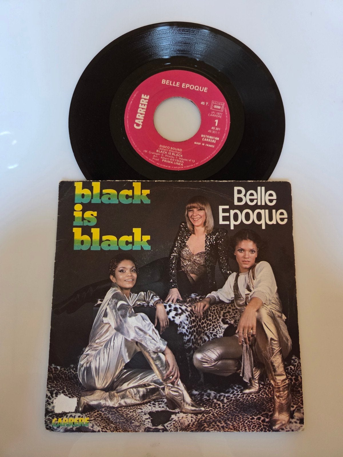 Belle Epoque - Black is Black, Ophalen of Verzenden, Gebruikt, 7 inch, Pop
